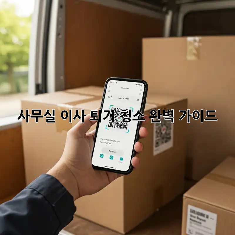 사무실 이사? 퇴거 청소 완벽 가이드!