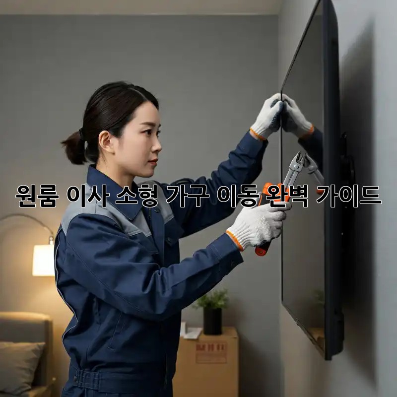 원룸 이사, 소형 가구 이동 완벽 가이드!