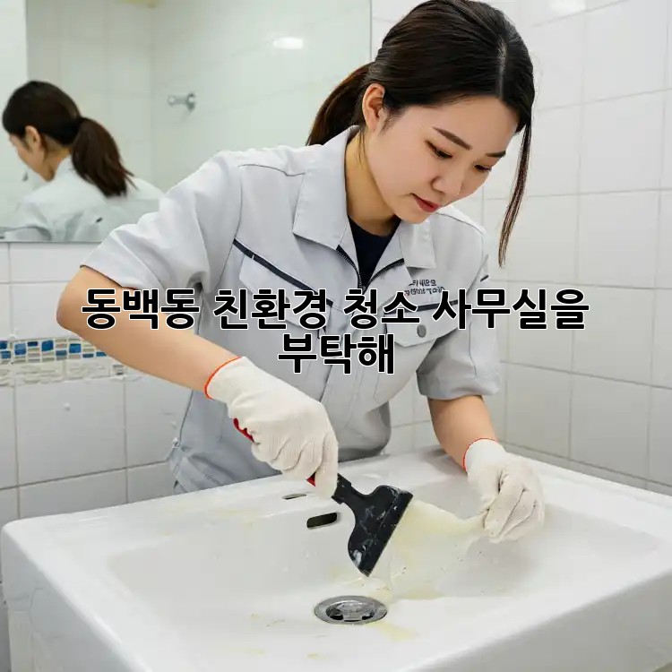 동백동 친환경 청소🌿 사무실을 부탁해!✨