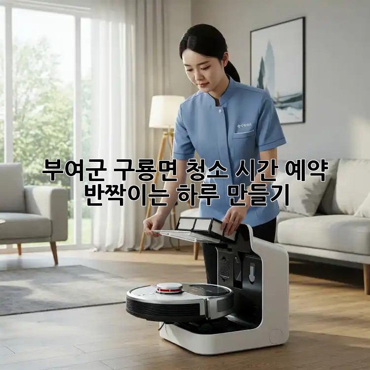 부여군 구룡면 청소 시간 예약 🏡✨: 반짝이는 하루 만들기!